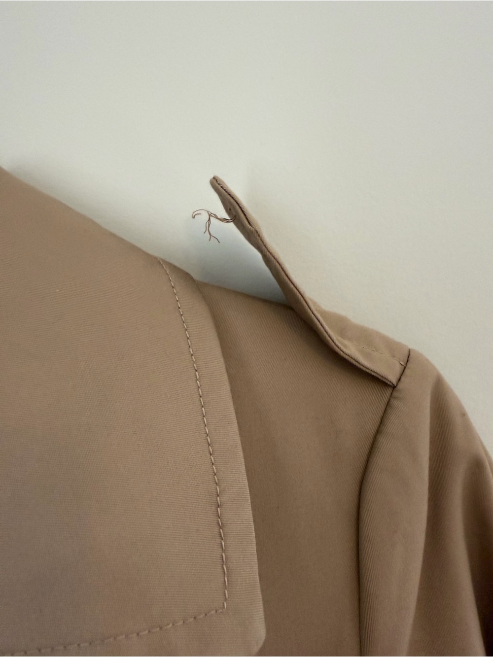 Classic Double-Breasted Trench Coat in Khaki - Picture 5 of 5